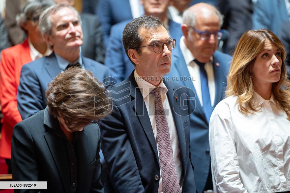 Session of questions to the government at The French Senate - Paris AJ