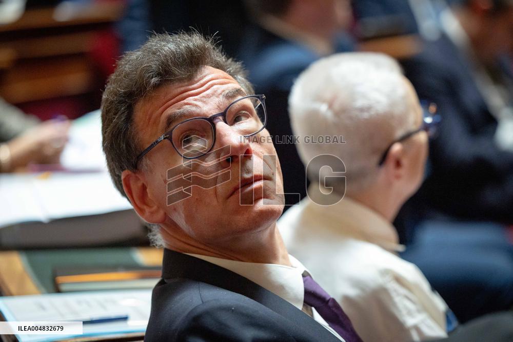 Session of questions to the government at The French Senate - Paris AJ