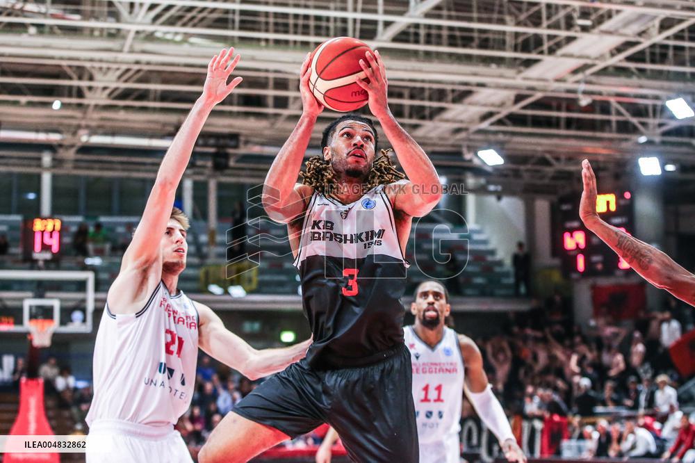 BASKET - Basket FIBA Europe Cup - UNA Hotels Reggio Emilia vs KB Bashkimi