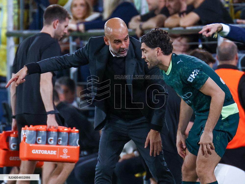 CALCIO - UEFA Champions League - Villarreal CF vs Manchester City