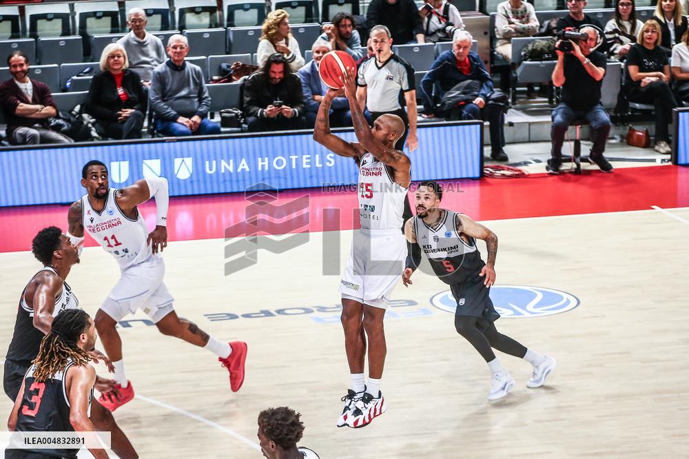 BASKET - Basket FIBA Europe Cup - UNA Hotels Reggio Emilia vs KB Bashkimi