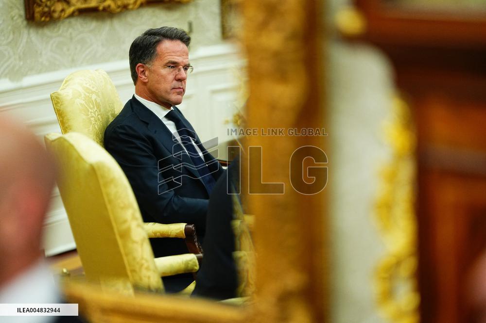 Trump Meets Rutte of NATO in the Oval Office