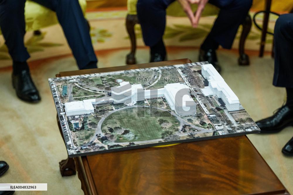 Trump Meets Rutte of NATO in the Oval Office