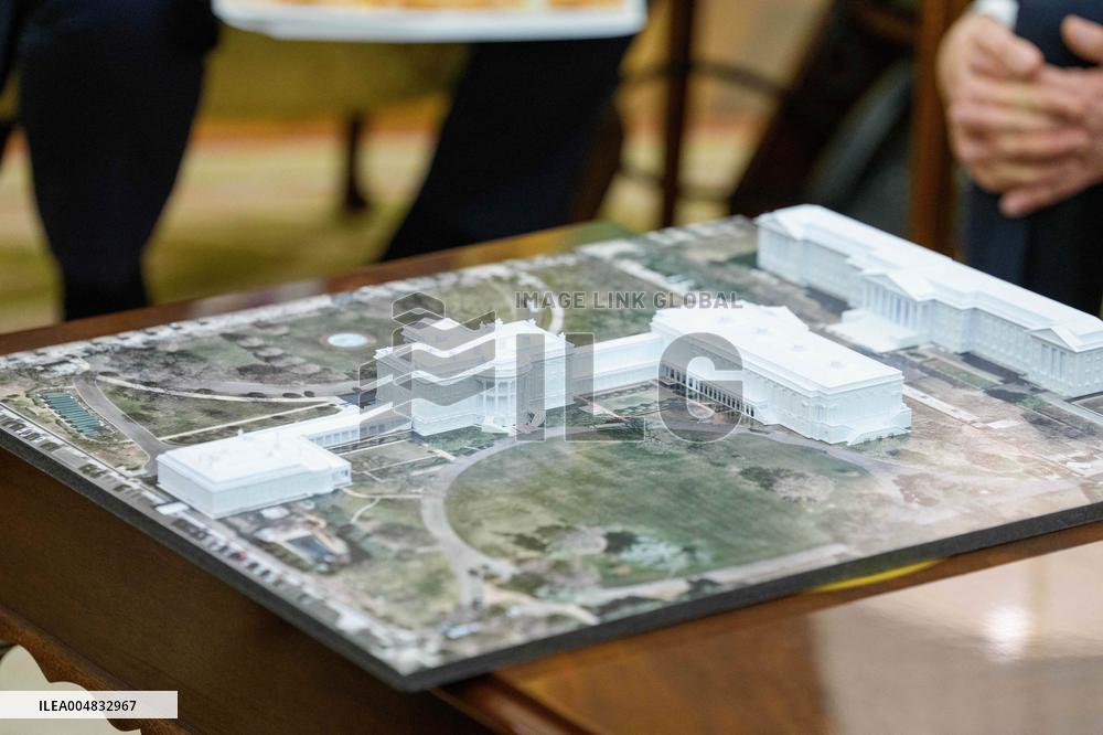 Trump Meets Rutte of NATO in the Oval Office