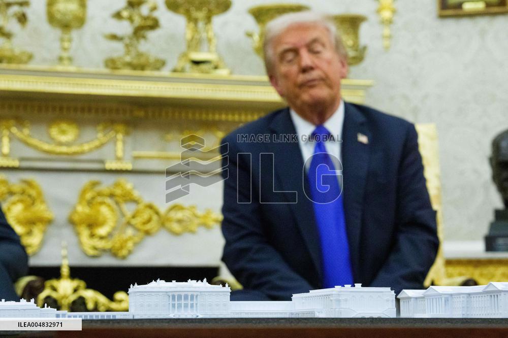 Trump Meets Rutte of NATO in the Oval Office