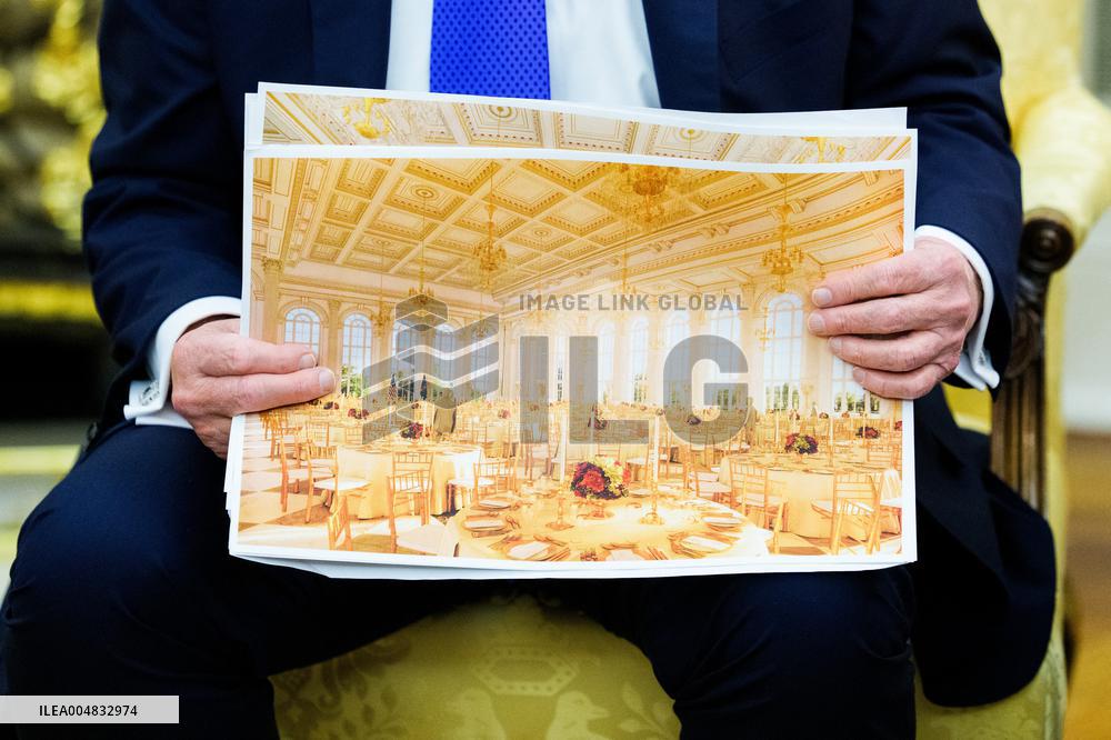 Trump Meets Rutte of NATO in the Oval Office