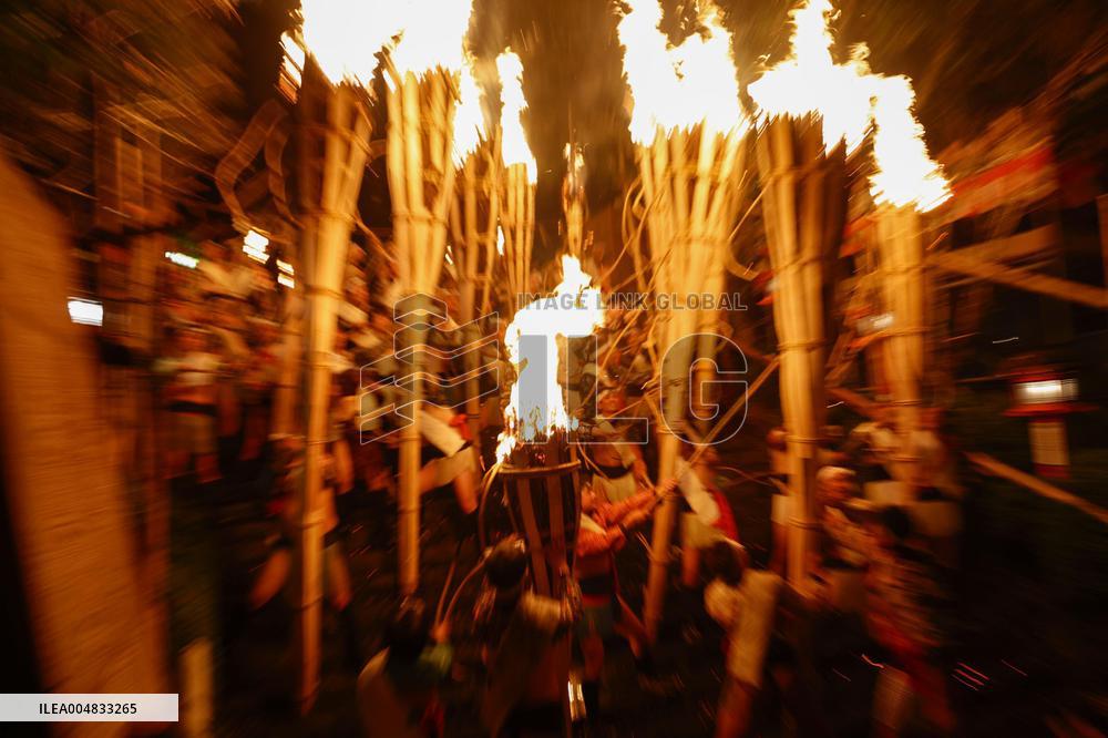 Fire festival in Kyoto