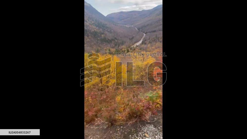 US: Autumn Colors Light Up New England