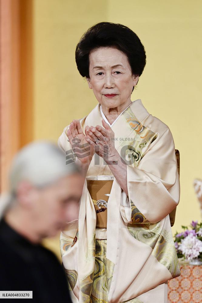 Praemium Imperiale award ceremony in Tokyo