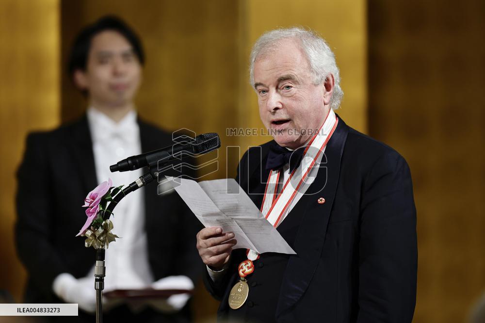Praemium Imperiale award ceremony in Tokyo
