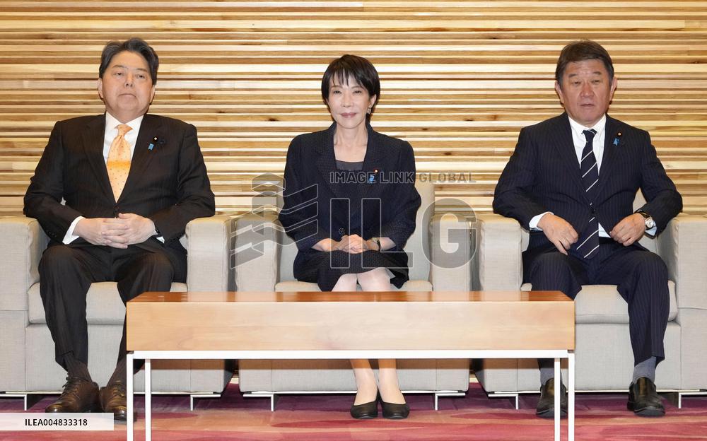 New Japan PM Takaichi