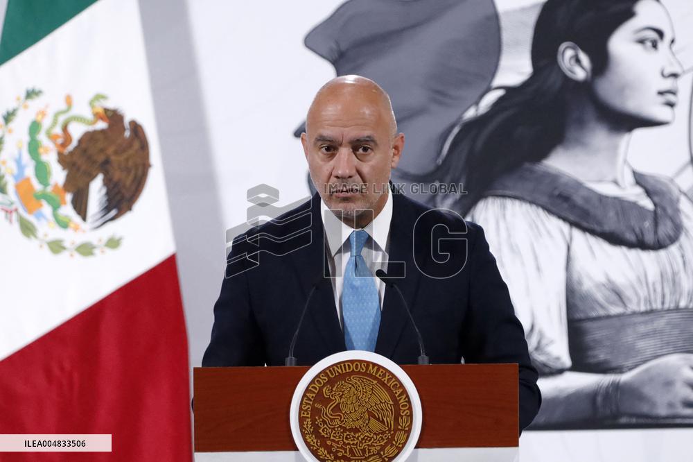 President Claudia Sheinbaum Holds Briefing - Mexico