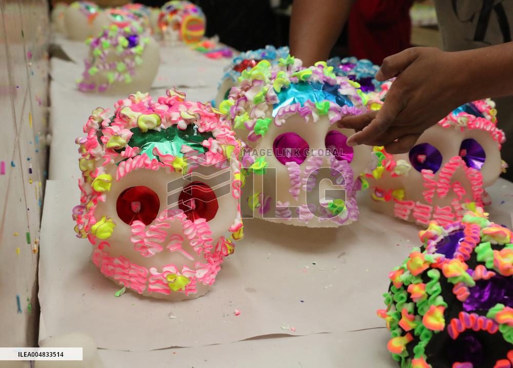 Skull Candy Production For Dia De Muertos - Mexico