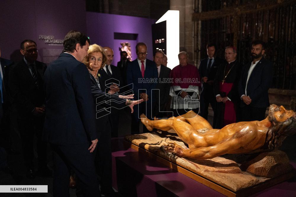 Queen Sofia Attends Esperanza Exhibition - Zamora