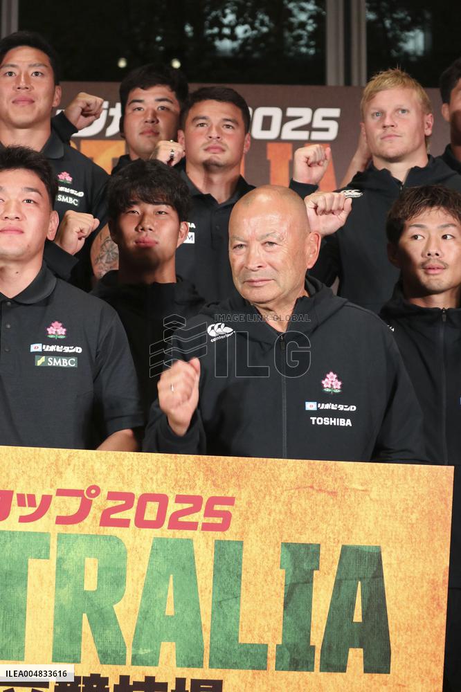 Rugby: Japan head coach Jones