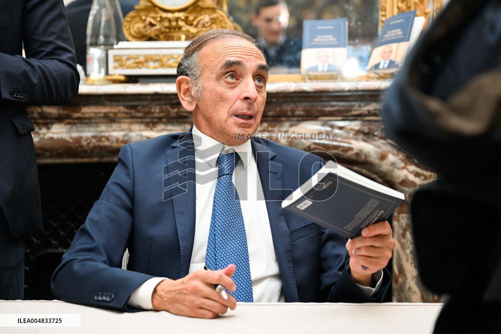 Zemmour new book