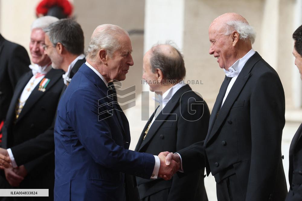 King Charles III And Queen Camilla Vist To Vatican