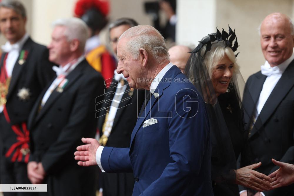 King Charles III And Queen Camilla Vist To Vatican