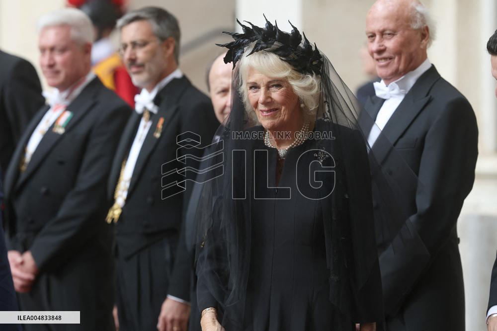 King Charles III And Queen Camilla Vist To Vatican