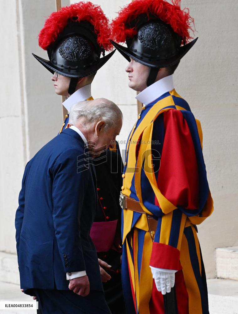 King Charles III and Queen Camilla Visit The Vatican