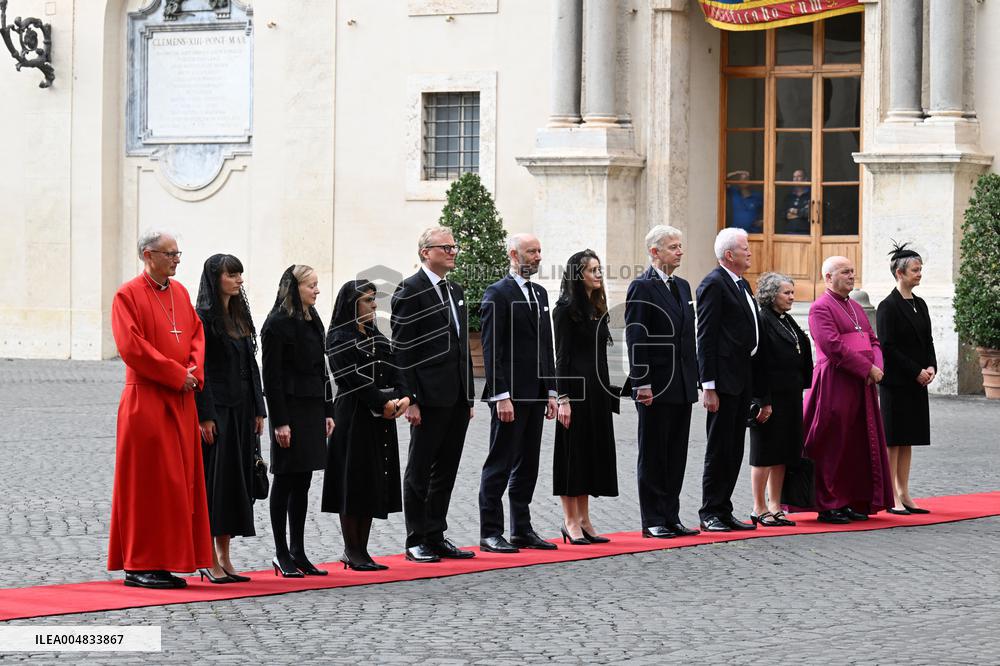 King Charles III and Queen Camilla Visit The Vatican