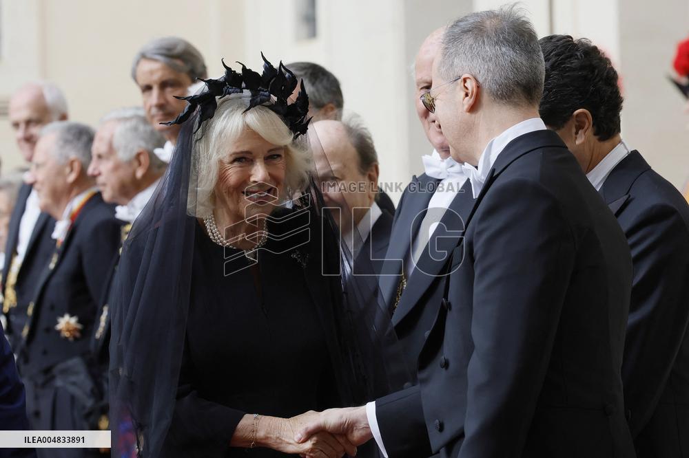 King Charles III and Queen Camilla State Visit To The Vatican