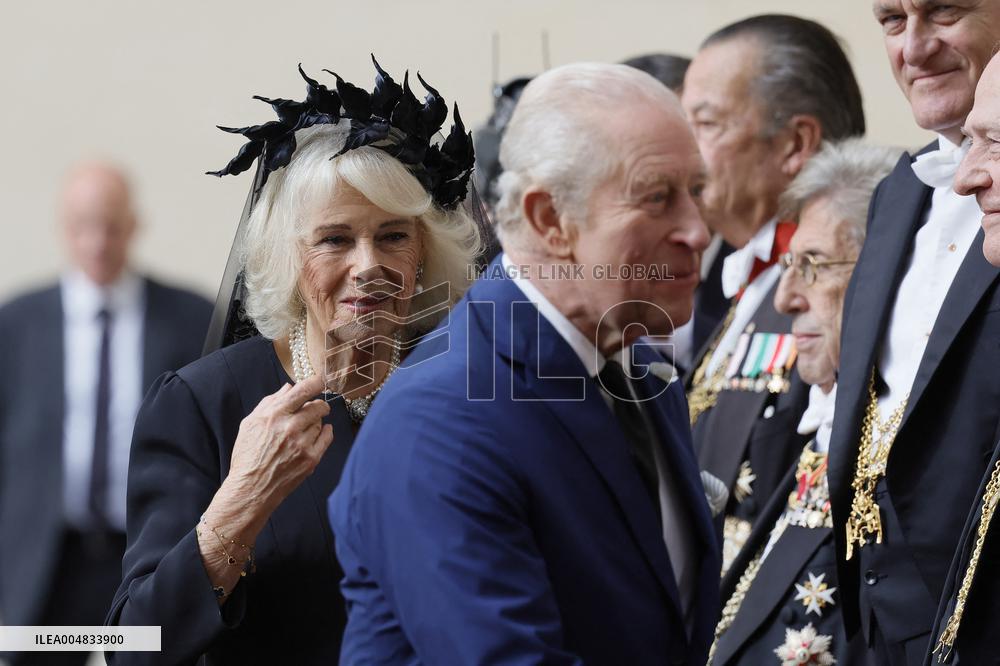 King Charles III and Queen Camilla State Visit To The Vatican