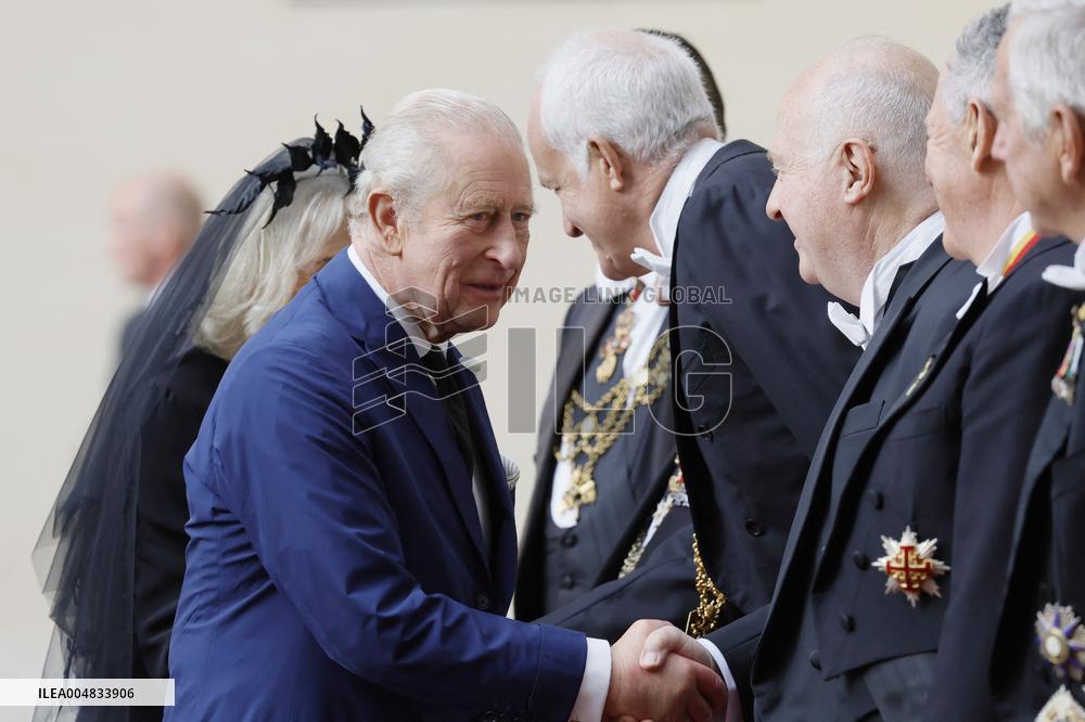 King Charles III and Queen Camilla State Visit To The Vatican