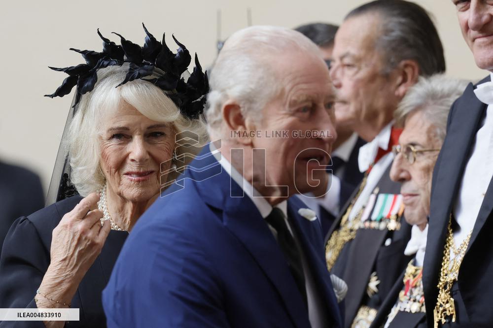 King Charles III and Queen Camilla State Visit To The Vatican