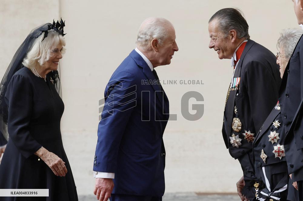 King Charles III and Queen Camilla State Visit To The Vatican