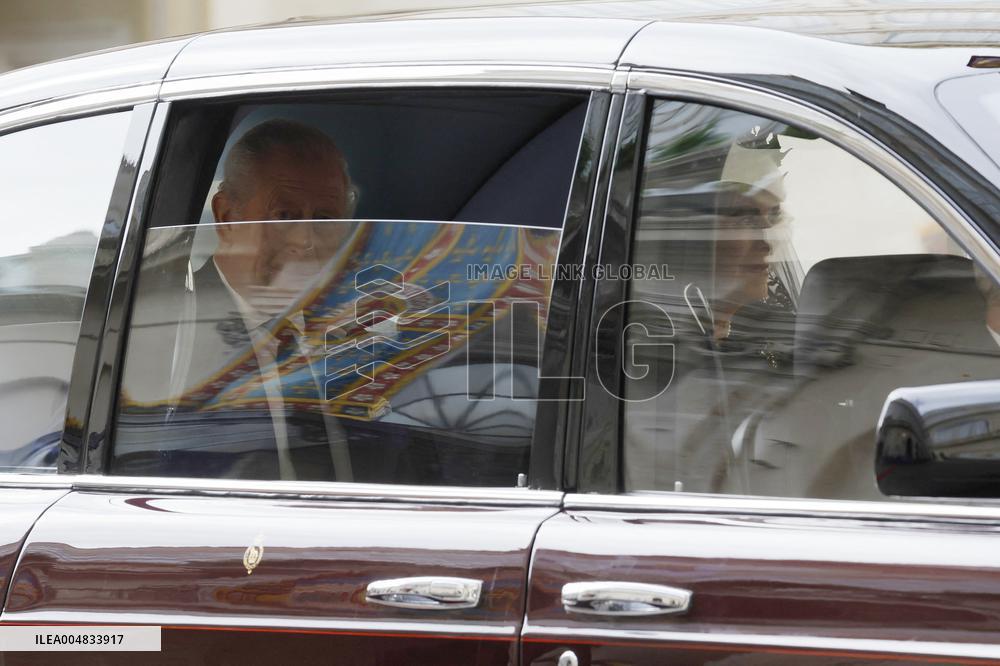 King Charles III and Queen Camilla State Visit To The Vatican