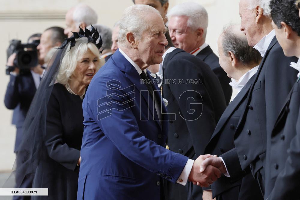 King Charles III and Queen Camilla State Visit To The Vatican