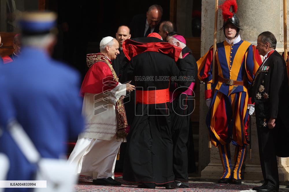 King Charles III And Queen Camilla Vist To Vatican