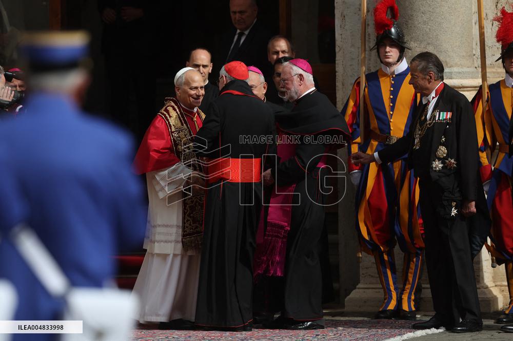 King Charles III And Queen Camilla Vist To Vatican