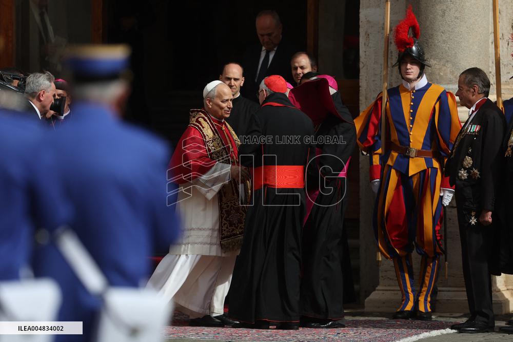 King Charles III And Queen Camilla Vist To Vatican
