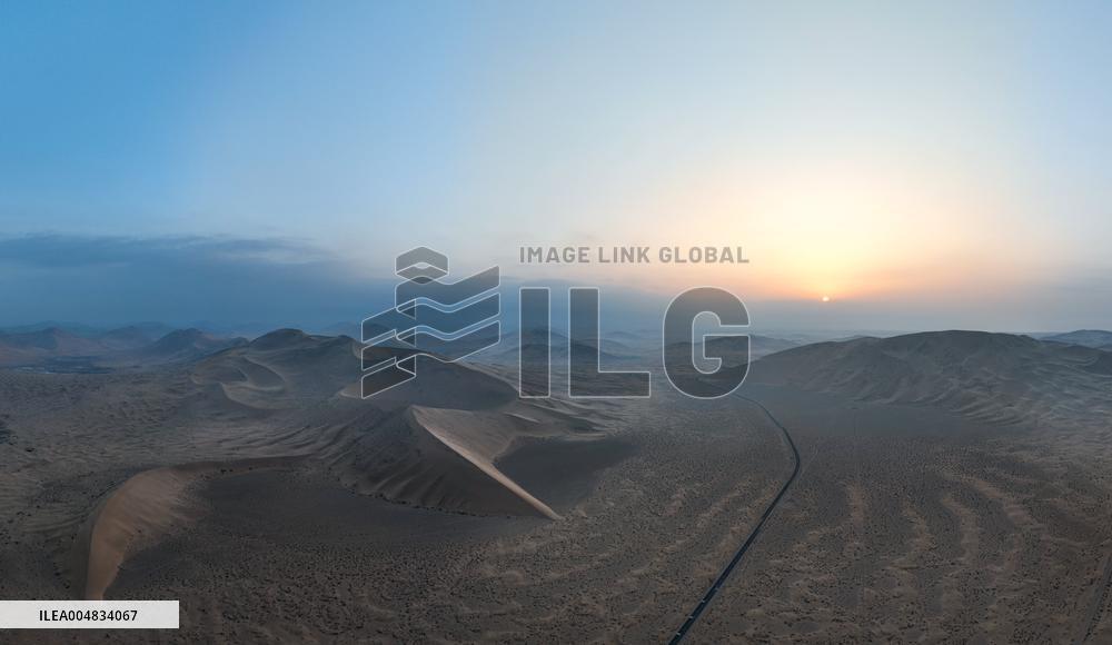 Badain Jaran Desert Illustrations - China