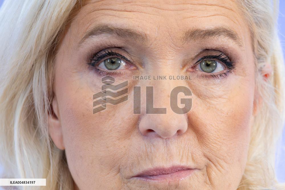 RN press conference to present the counter budget for the Finance Law Plan - Paris