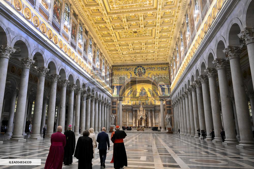 King Charles III Receives Royal Confrater Of St. Paul Title - Rome