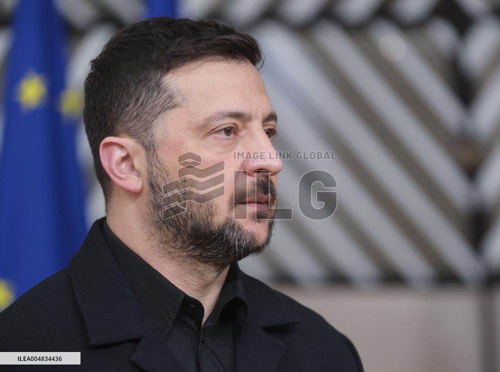 European Leaders At EU Summit About Russian Sanctions Package - Brussels