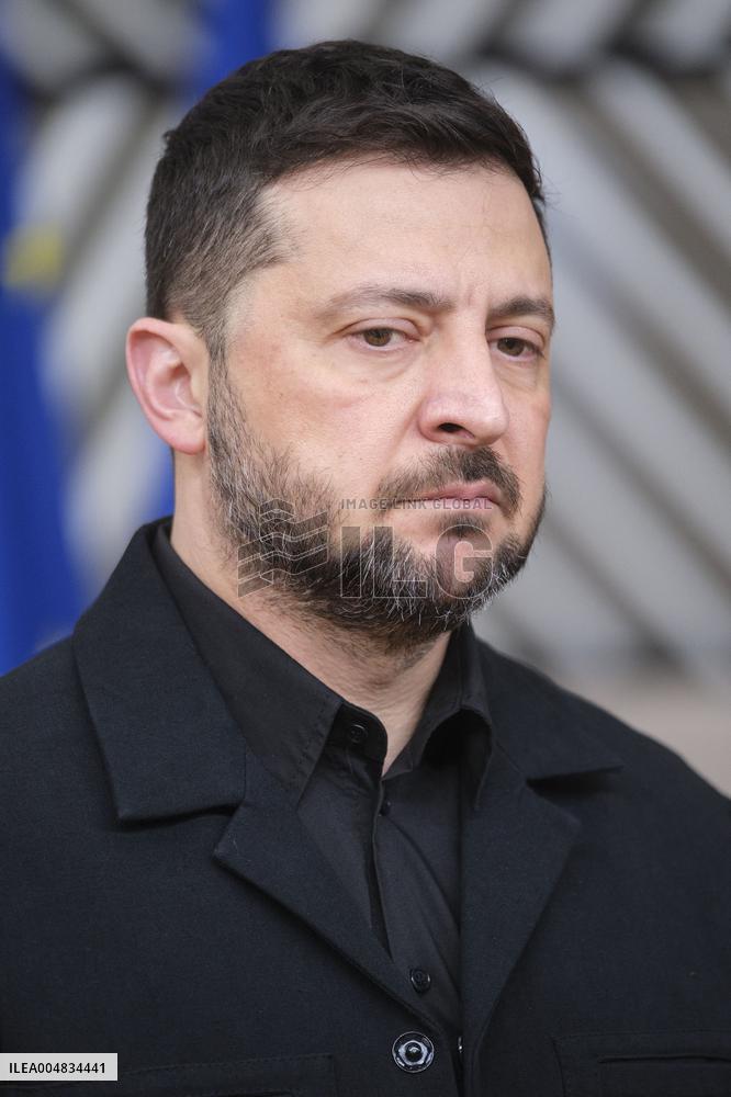 European Leaders At EU Summit About Russian Sanctions Package - Brussels