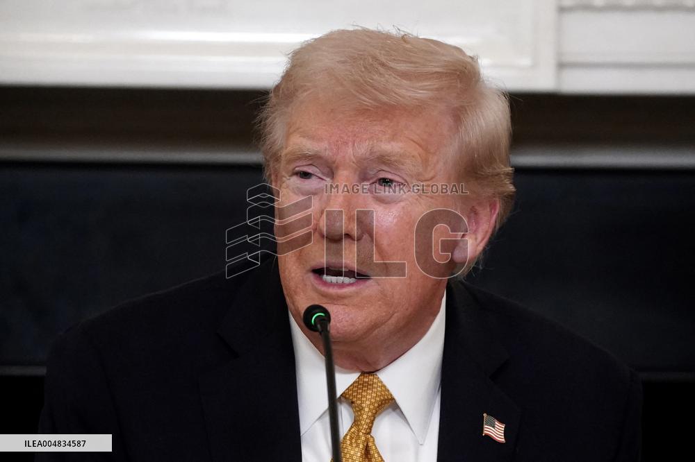 President Trump speaks at roundtable with Homeland Security Task Force