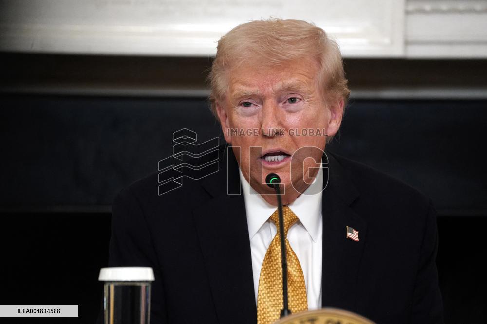 President Trump speaks at roundtable with Homeland Security Task Force