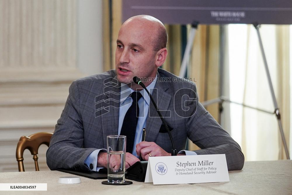 President Trump speaks at roundtable with Homeland Security Task Force