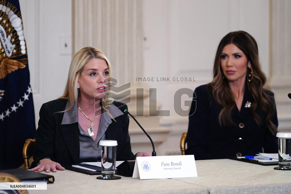 President Trump speaks at roundtable with Homeland Security Task Force