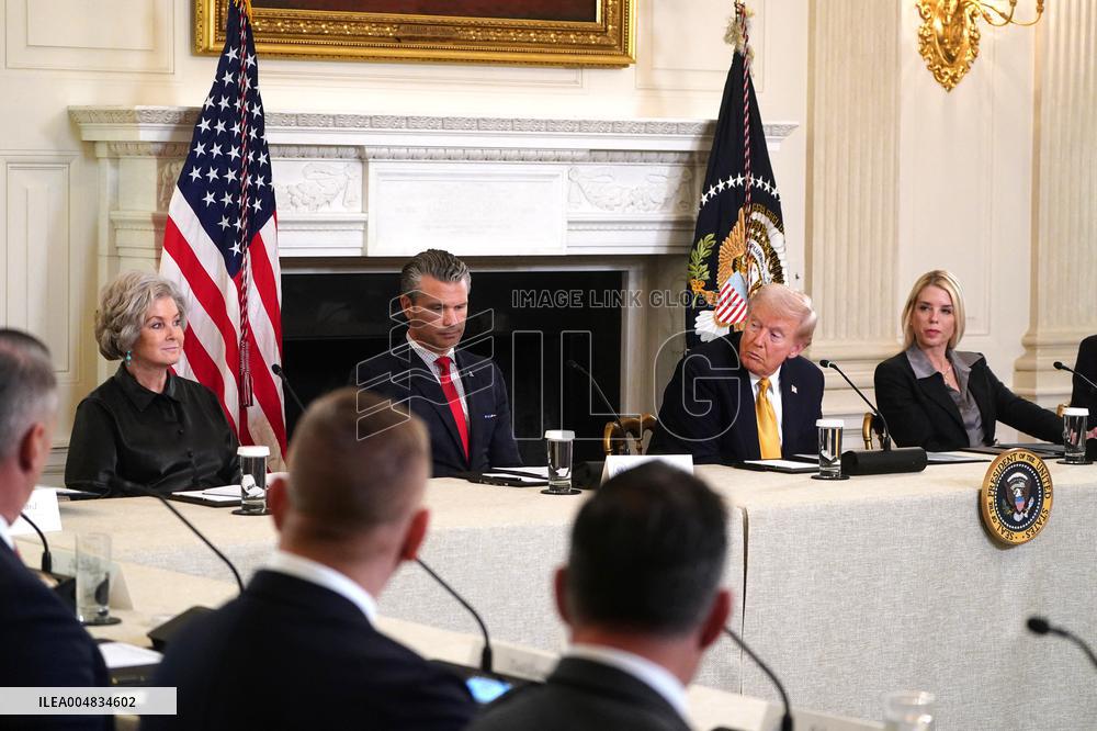 President Trump speaks at roundtable with Homeland Security Task Force