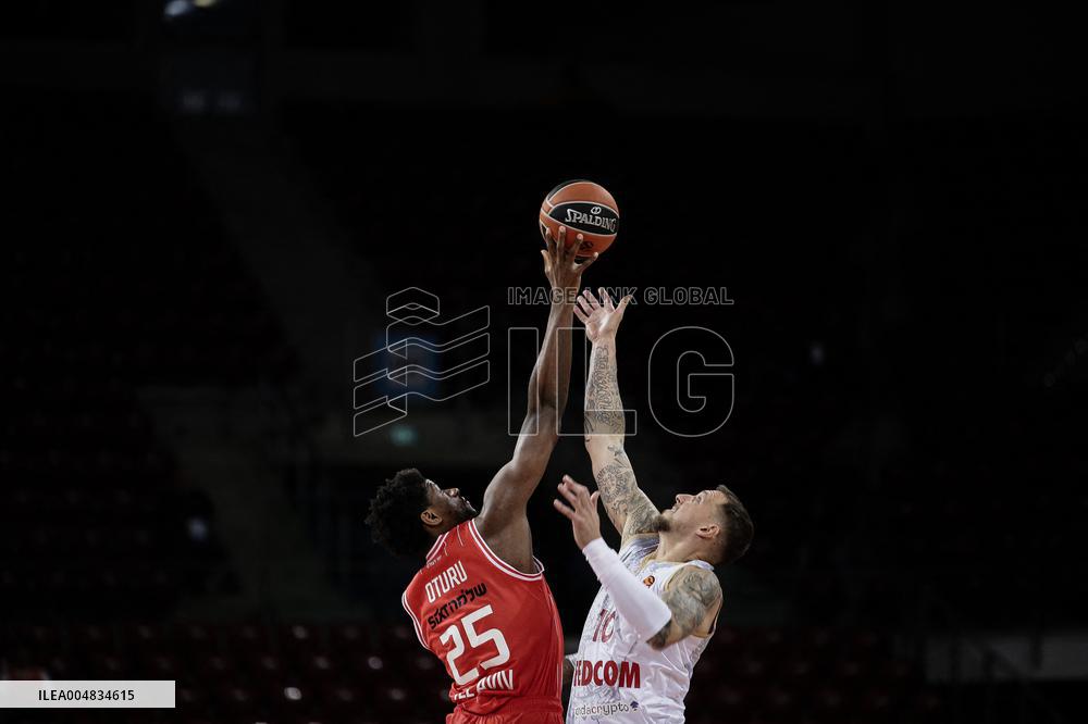 BASKET - Euroleague - Hapoel IBI Tel Aviv vs. AS Monaco