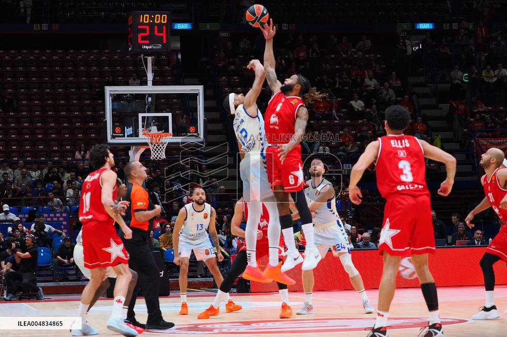 BASKET - Euroleague - Olimpia Milano vs Valencia BC