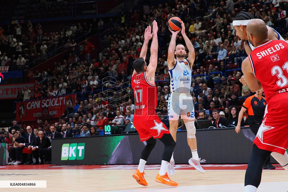 BASKET - Euroleague - Olimpia Milano vs Valencia BC