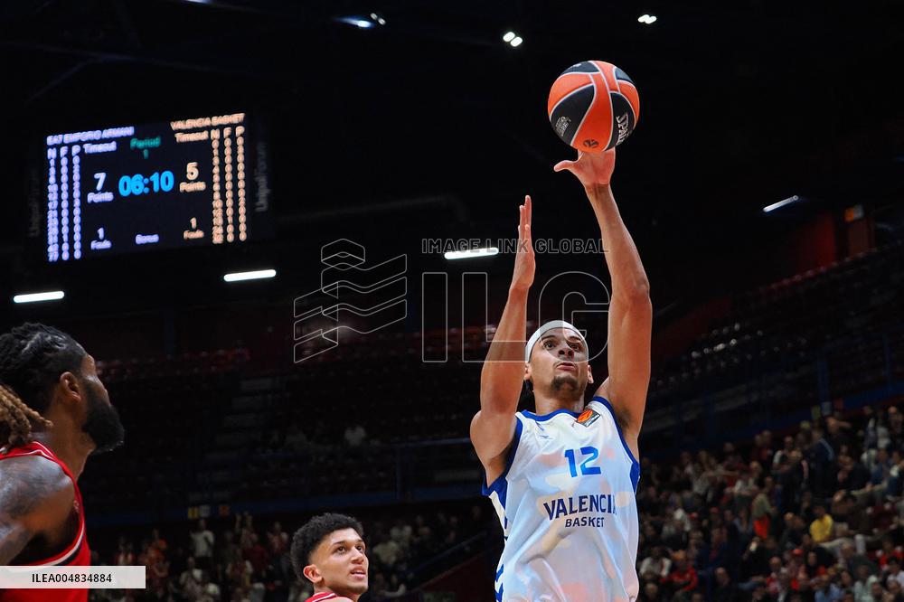 BASKET - Euroleague - Olimpia Milano vs Valencia BC