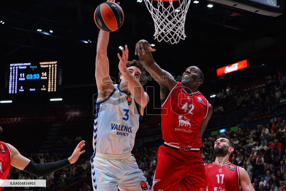 BASKET - Euroleague - Olimpia Milano vs Valencia BC